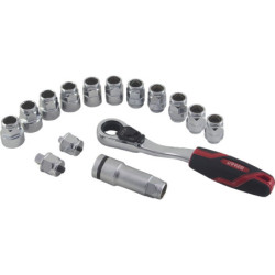 Jgo dados acc 1/2" 15pz